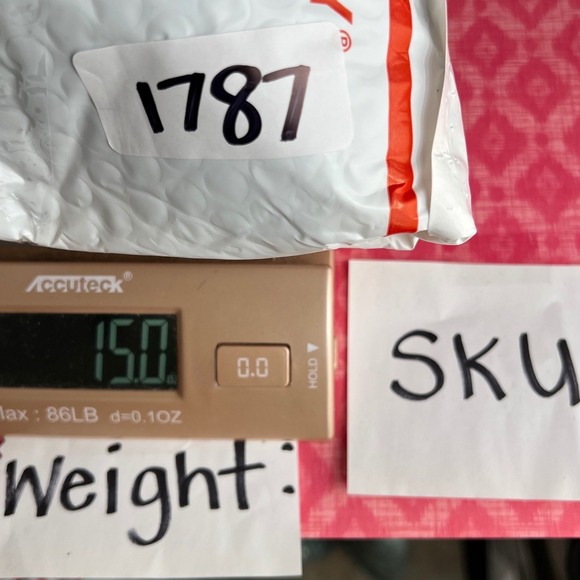 Hollister California Plaid Flannel Shirt‎ Long Sleeve Mens Size M Blue Tan White - Picture 7 of 7